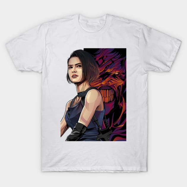 Jill Valentine RE 3 T-Shirt by RSN